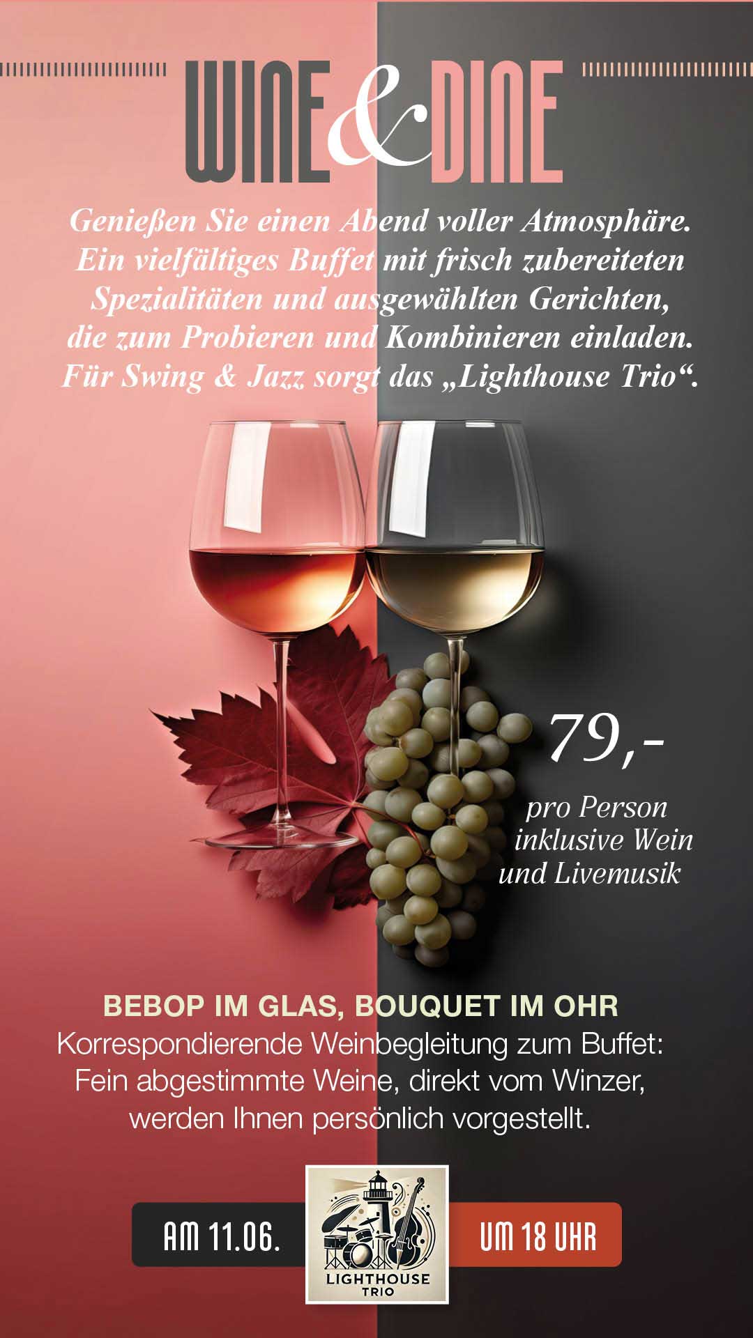 Flyer – WINE & DINE